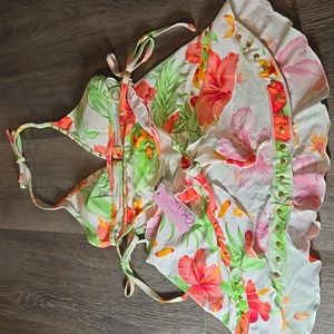 Floral 3 Piece XOXO Bikini Set
